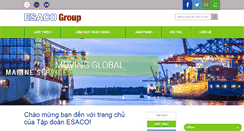 Desktop Screenshot of esaco.com